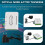 CATV System ONU FTTH Optical WDM Receiver Optical Node Active Triplexer SC/APC(B) EU PLUG 6