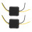 2Pcs Car Power Filter 12V Interference Proof Noises Reduction Reliable Stereo Power Supply Filter 1