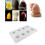 Easter Egg Silicone Mold Eight Holes Three-Dimensional Egg Shape Plaster Mold DIY Handmade Home Decoration for Easter 2