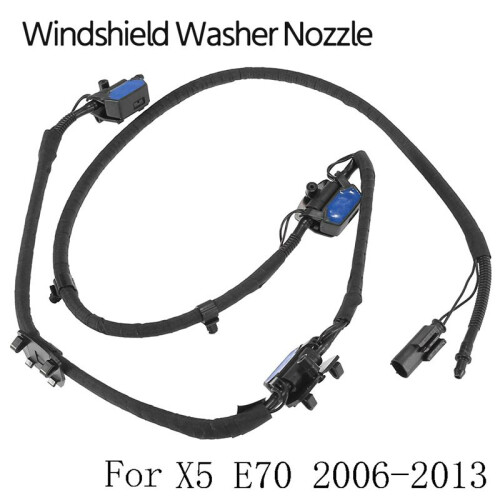 61667275171 61664849598 Windscreen Nozzle Chain Windshield Washer Sprayer Jet System for  X5 E70 2006-2013 2