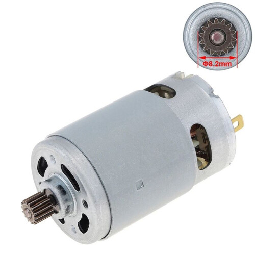 Motor RS550 21V 14 Dentes para Serra Elétrica Sem Fio de 4/6 Polegadas Serra de Toras 1