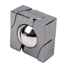 Brain Teaser Puzzle 3D Unlock Decompression Toys for Adults Kids IQ Challenge Games Metal Puzzles Educational Toy