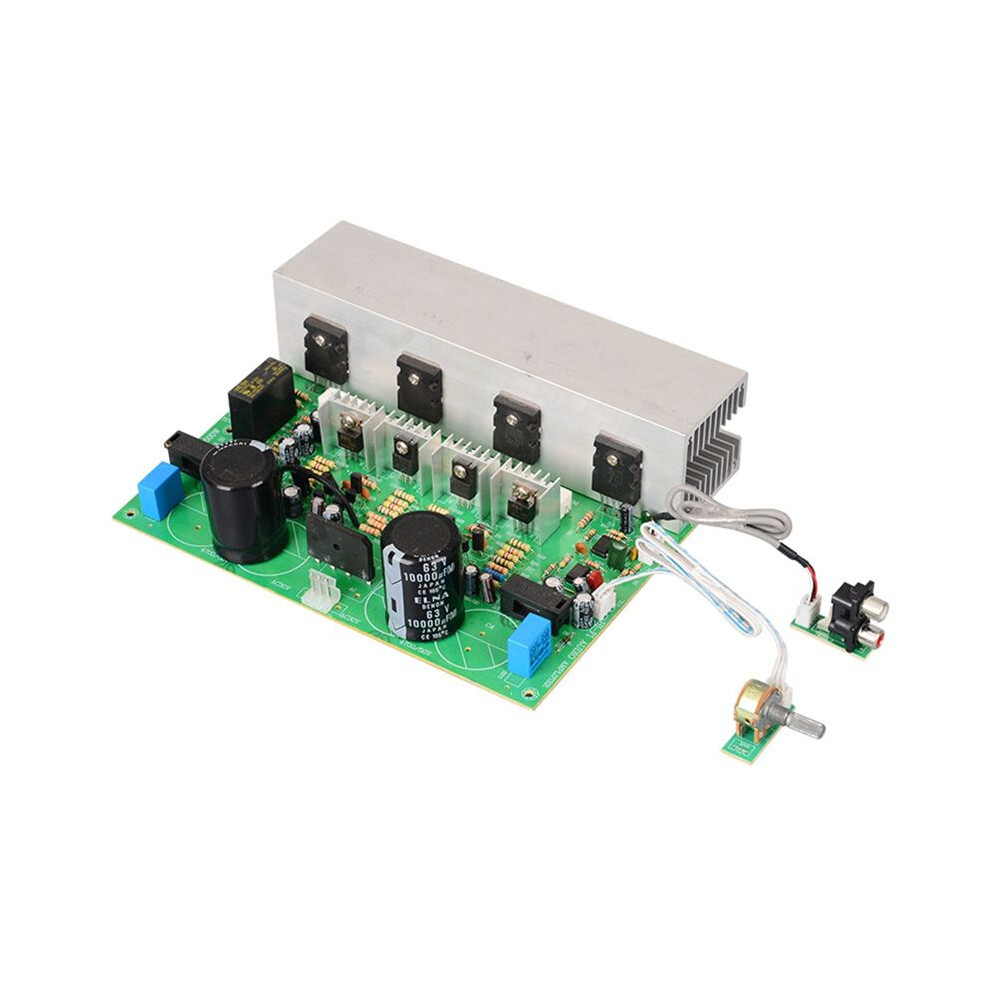500W A1943/C5200 Highly Power Subwoofer Sound Amplifiers Board Ac24-30V Heavy Bass Sound Amplificador Module 4713945947472