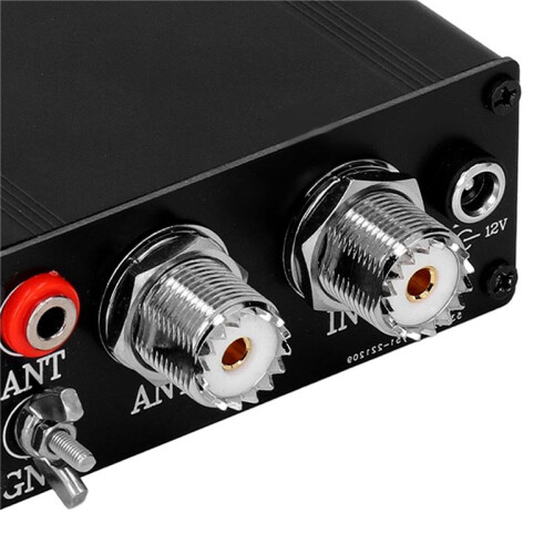 ATU-130 1.8‑50MHz 200W Micro-Shortwave Automatic Antenna Tuner 10‑15VDC Organic Light Emitting Diode Display 1
