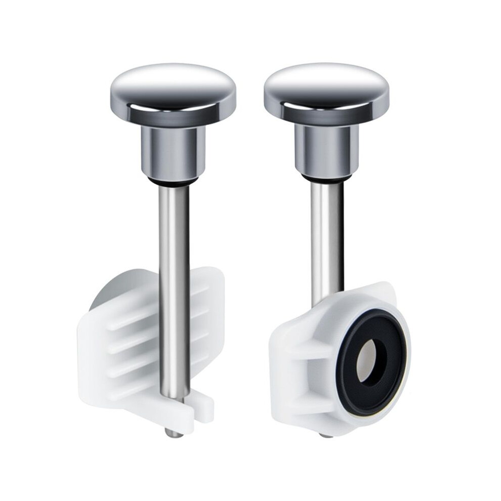 2-Pack Universal Tub Spout Diverter Repair Kit, Leak-Proof Bathtub Faucets Repair Replacement Parts Silver 4713634477808