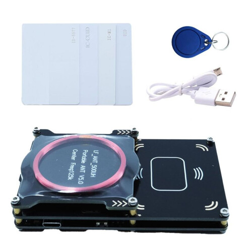Proxmark3 512M RFID Card Reader Burner Easy V5.0 RDV4 Memory IC ID Card Copier Duplicator Integrated Antenna Decryptor