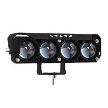 Motorcycle 12V LED Work Light Dual Color Running Light Spot Light Fog Light for Car Truck Tractor Driving Headlight Lamp