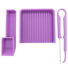 Fuse Bead Single Needle-Tweezer & Aligner Tray Set, 5mm Fuse Beads Kit, Fuse Tool for Crafting Jewelry Bracelet