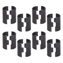 Wire Shelf Clips 1 Inch-Wire Shelving Shelf Lock Clips Wire Shelving Shelf Lock Clips for Wire Shelving System 100 Pack