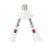 360 Degree Adjustable - 2 in 1 E27 Splitter Socket Adapter. E27 Standard LED Bulb Socket Adapter 1