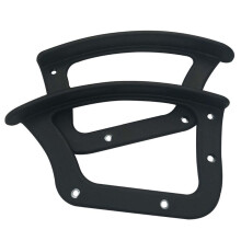 Accoudoirs de Chaise de Bureau Chaises de Jeu Accoudoirs Fixes en Plastique Accessoires de Chaise