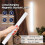 Motion Sensor Wireless LED Night Light TypeC Rechargeable Cabinet Wardrobe Lamp Backlight for Kitchen Staircase 4