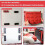 Mounting Feet for  Packout -16 Pack,for  Packout Accessories,Feet Mounting System,Red 10
