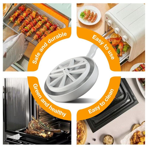 Microwave Bacon Cooker Quick Cooking Bacon Rack Grease Collector Kitchen Gadget 1
