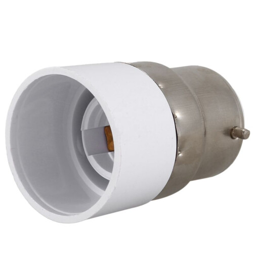 B22 to E14 Screw LED Light Bulb Socket Adapter Converter 1