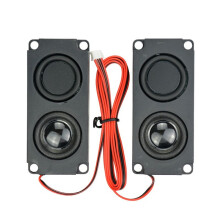 2Pcs Compact Square Speakers Sound System 45100 Speaker Ideal for Home Audio & Portable Use