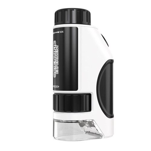 Kids Portable  Microscope 50X-300X Science Discoveries Handheld Microscopes Young Explorers