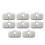 8pack Utbytesfilter för Dockstream Cat Vattenfontän PLWF005 PLWF115, Filter för Ultratyst Husdjursvattenfontän 2
