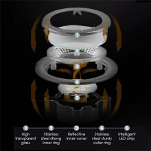 12V 1.5W Range Hood Lights with EL Socket Male, 2Pack Hole Closet Stove LED Light Recessed, Kitchen Light Bulb
