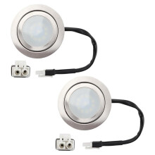 12V  1.5W Range Hood Lights with EL Socket Male, 2Pack Hole Closet Stove LED Light Recessed, Kitchen Light Bulb