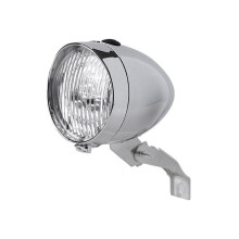 Bike Headlights Mountain Bike Retro Headlights 3LED Riding Lights Front Lights Night Riding Equipment Silver