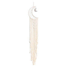 Dream Catcher, Moon Dream Catcher with Light - Bedroom Wall Decor, Dream Catcher Room Decor Teens