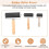 3 Pack Rubber-Roller Brayer Rollers 1.4/2.4/4 Inch Art  Roller for Printmaking,Ink,Wallpapers Stamping Gluing Tools 8