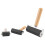3 Pack Rubber-Roller Brayer Rollers 1.4/2.4/4 Inch Art  Roller for Printmaking,Ink,Wallpapers Stamping Gluing Tools 7