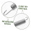 10 Pack Steel Scissor Spring Replacement Spring for Pruning Shears Small Spring Replacement Spring for Pruning Shears 5