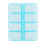 Plastic Rectangle 8 Compartments 7 Days Medicine Pill Box 1