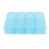 Plastic Rectangle 8 Compartments 7 Days Medicine Pill Box 10