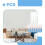 6 pieces Wall Door Hook Towel Holder Self-adhesive Bathroom Kitchen Glue Hook white 6