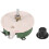 100W 100 Ohm Ceramic Wirewound Potentiometer Rotary Resistor Rheostat 1
