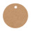 50Pcs Round  Gift Tag with Hemp Cord 3