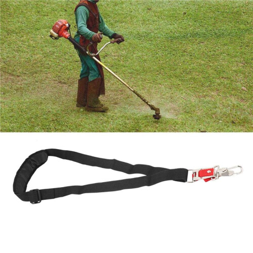 Universal Single Shoulder Padded Harness Strap For Brush Cutter Trimmer For