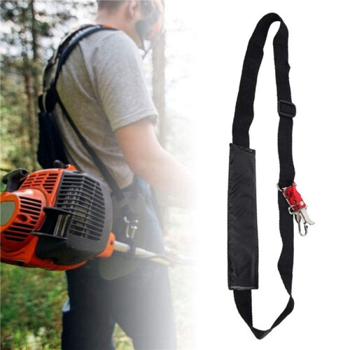 Universal Single Shoulder Padded Harness Strap For Brush Cutter Trimmer For 2