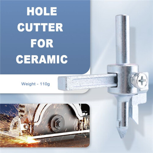 Adjustable Circle Tile Cutter Hole Cutter For Ceramic Tile Tungsten Carbide Drill Bit For Electronic Tool Ceramic Tile Power Tool Accessory 1