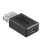 Black USB 2.0 Type A Female to Micro-USB B Female Adapter Plug Converter 1