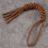 Paracord Square Weave Knife Lanyard--Khaki 7