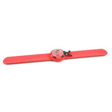 Child Boy Girl Ladybug Adorable Cartoon Silicone Watch - Color: Red