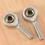 2 pcs 6mm SA6T / K Tige Filetee Roulement Joint d'Extremite 3