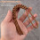 Paracord Square Weave Knife Lanyard--Khaki 5