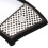 Elizabethan Dog Cat Pet Wound Healing Cone E- Collar White with Black 6