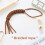 Paracord Square Weave Knife Lanyard--Khaki 3
