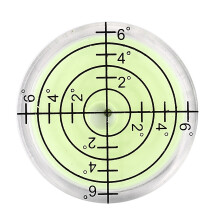 32X7Mm Bolla Acrilica Bullseye Livella A Bolla Rotonda Accessori, Verde