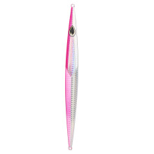 Leurre métallique Jig pour la pêche en haute mer, jig à équilibre central avec surface hautement réfléchissante, design phosphorescent Hamon,
