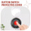 Clear 22mm Protective Cover Guard Case for Round Push Button 4