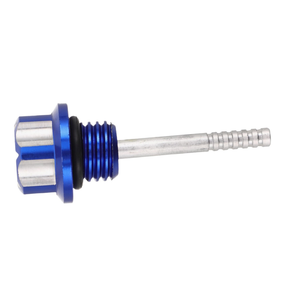Aluminum Motorcycle Oil Level Gauge For Accurate Measurement And Easy Installation Blue 9169991283784
