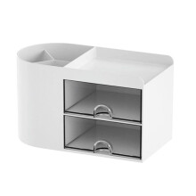 Pencil Pen Holder for Desk, Office Desk Organizer, Cute Desktop Stationery Organizer, Stationery Holder Storage Box