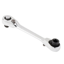1/4 Inch Double Ended Quick Socket Ratchet Wrench Rod Screwdriver Bit Tool Contain Ratchet Handle Wrench Tool Parts